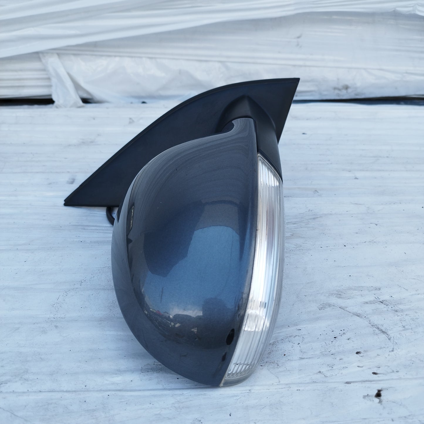 Specchietto elettrico anteriore dx grigio scuro Volkswagen Golf 5 2003-2009 7 fili ecoDM400