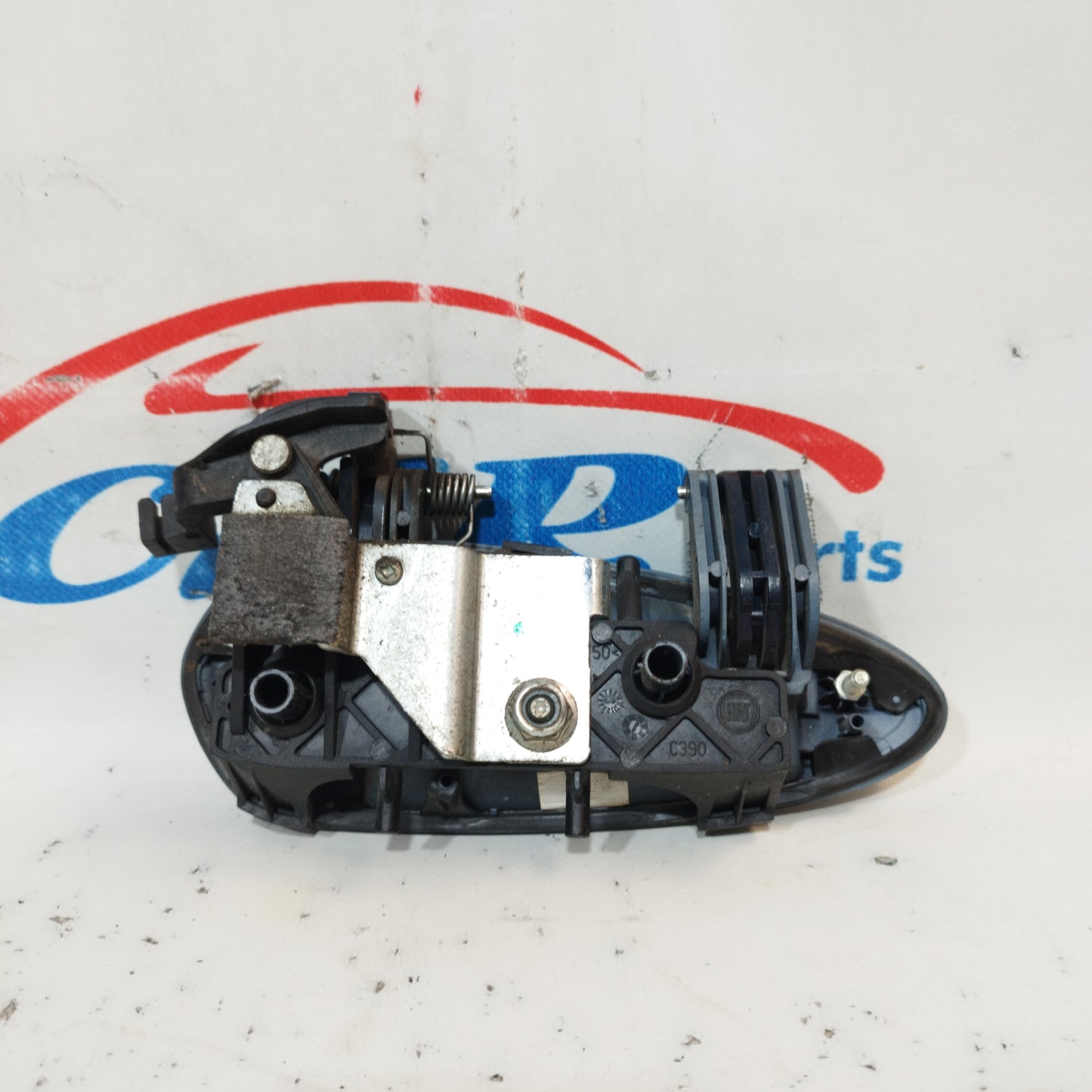 Rear left external handle blue Fiat Grande Punto 2009 ecoAC9552