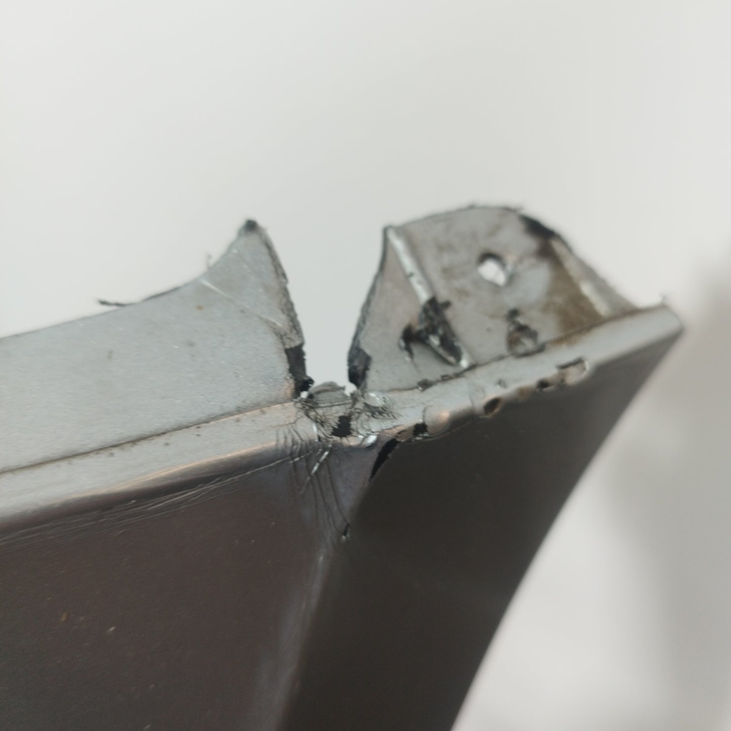 Front bumper silver grey Seat Ibiza 2012 ecoAC11431