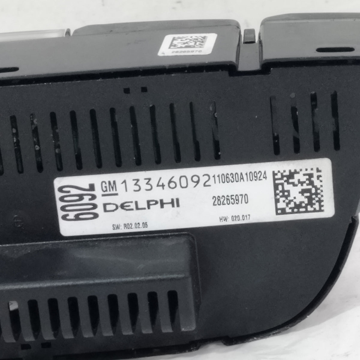 Pulsantiera aria condizionata Opel Meriva B 2010-2017 cod: 13346092 ecoAC16789