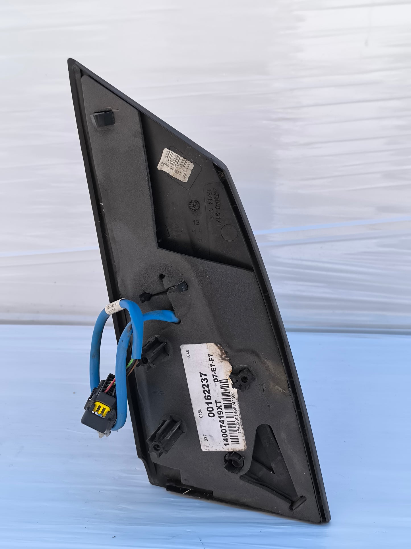 Specchietto sx nero plastica Fiat Scudo anno 2011 7 fili ecoAG8317