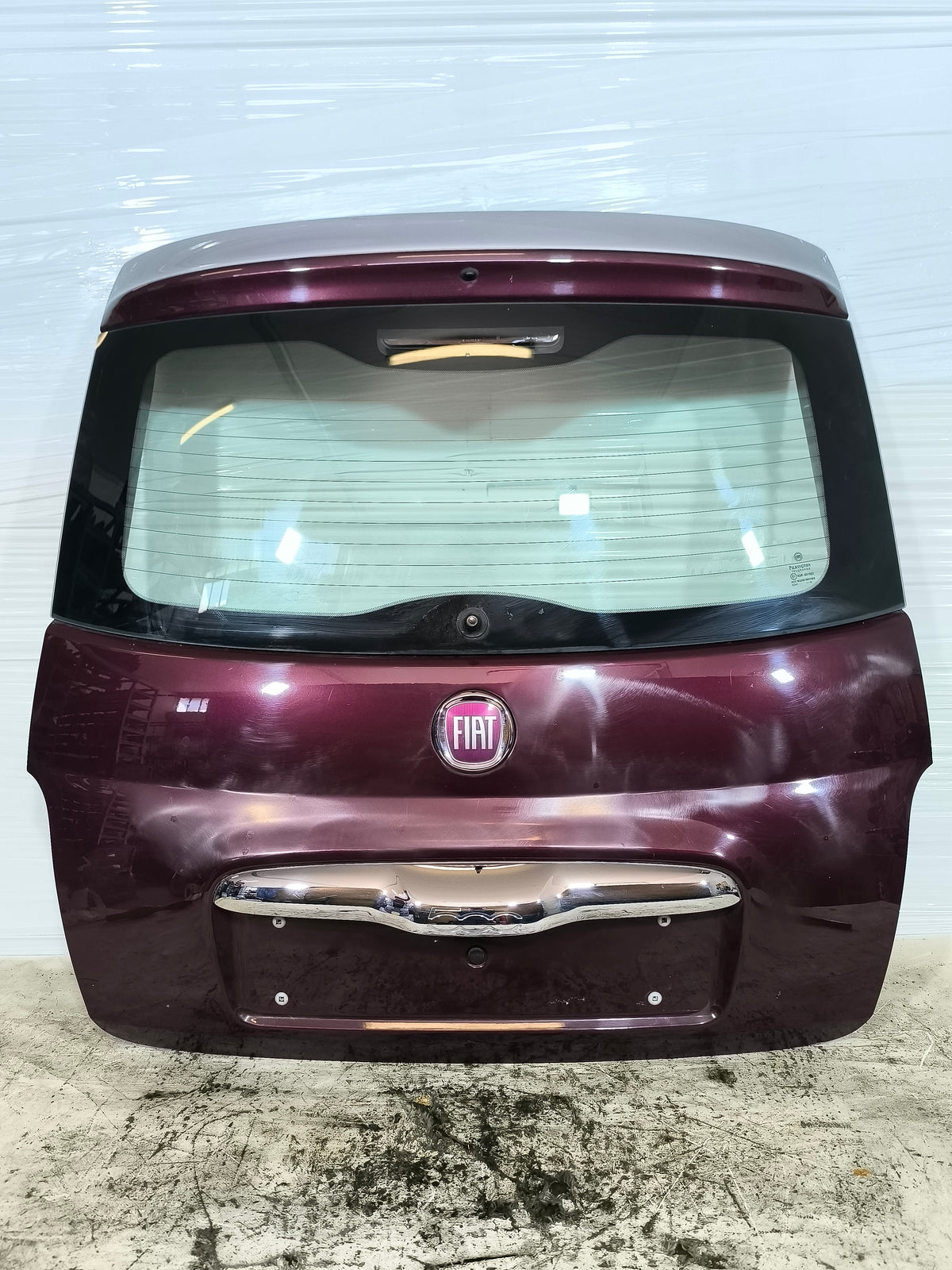 Portellone bordeaux Fiat 500 Dolcevita (312) 2007-2024 ecoAG9711