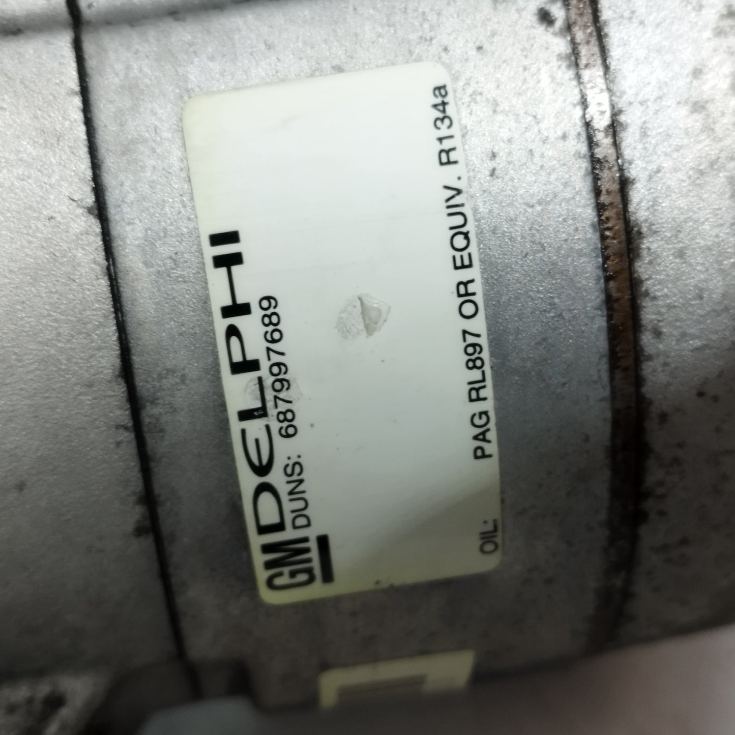 Compressore a / c Chevrolet Aveo 1.2 B 2011-2015 DELPHI cod: 687997689 2 pin ecoAC15513