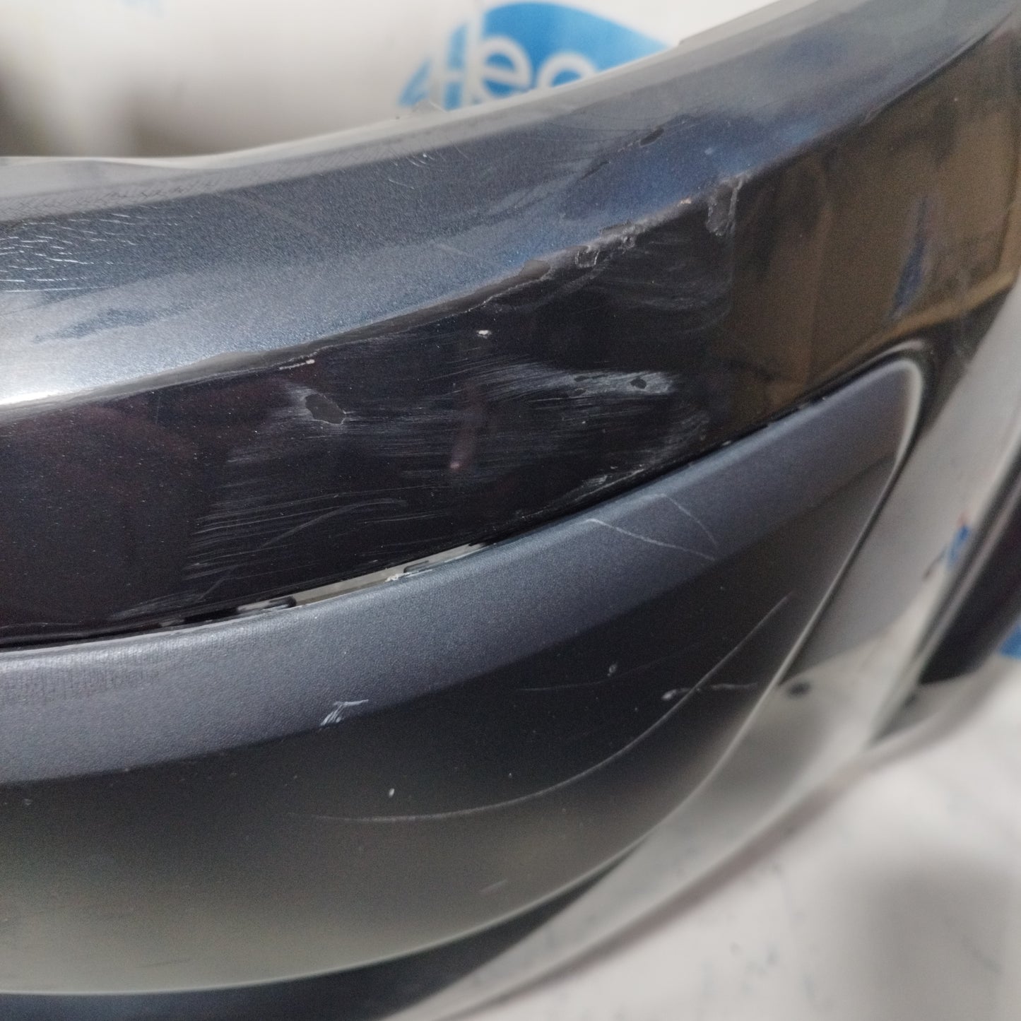 Dark grey front bumper Renault Scenic 2008 ecoAC11035