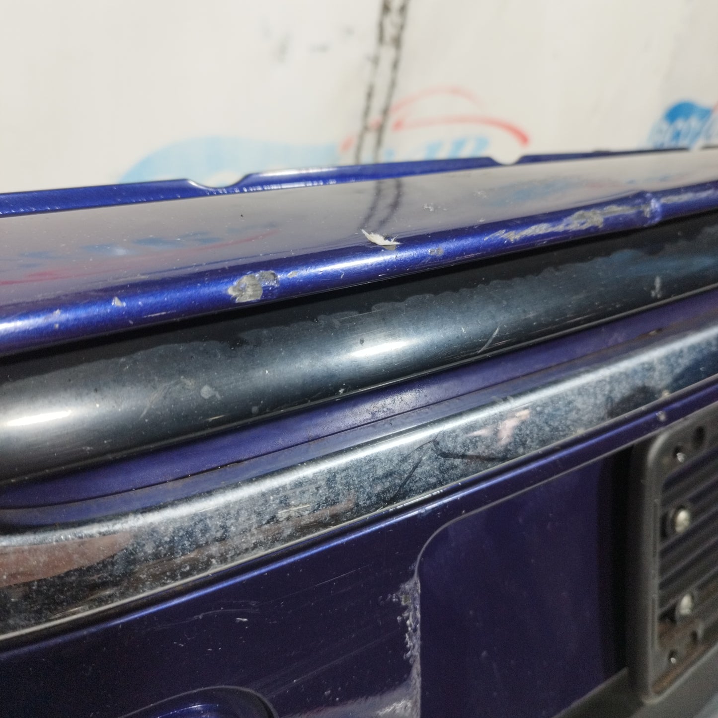 Dark Blue Front Bumper Mini Cooper R50 2004 ecoAC10978