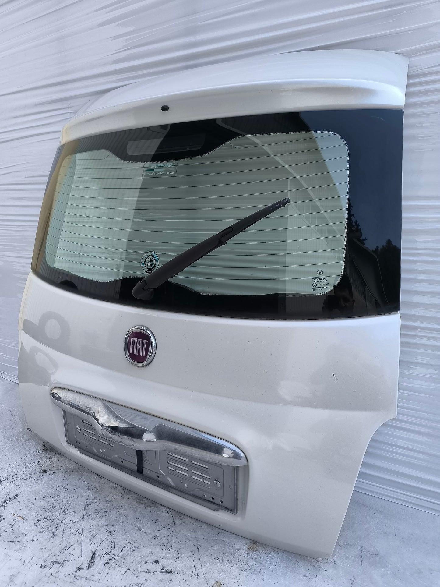 Portellone Fiat 500 anno 2008 bianco perla ecoAG8145