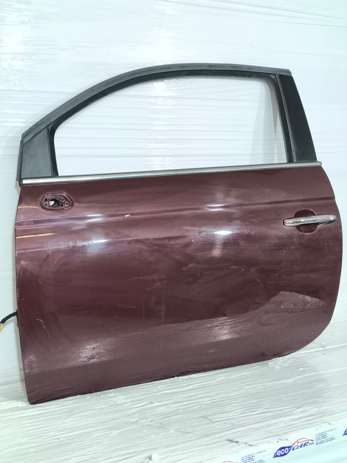 Sportello sx bordeaux Fiat 500 Dolcevita (312) 2007-2024 ecoAG9833