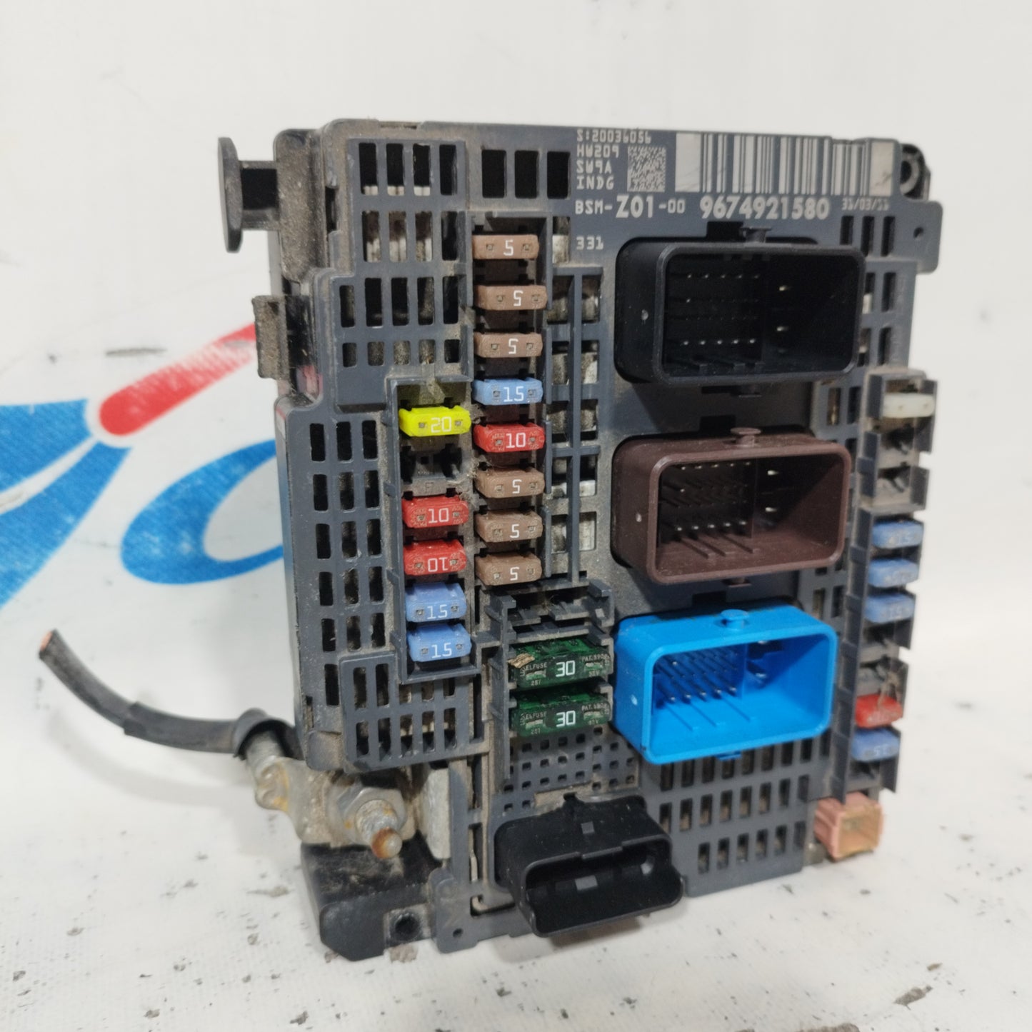 Centralina portafusibili Citroen C4 1.6 HDI 2011 cod: 9674921580 ecoAC10127