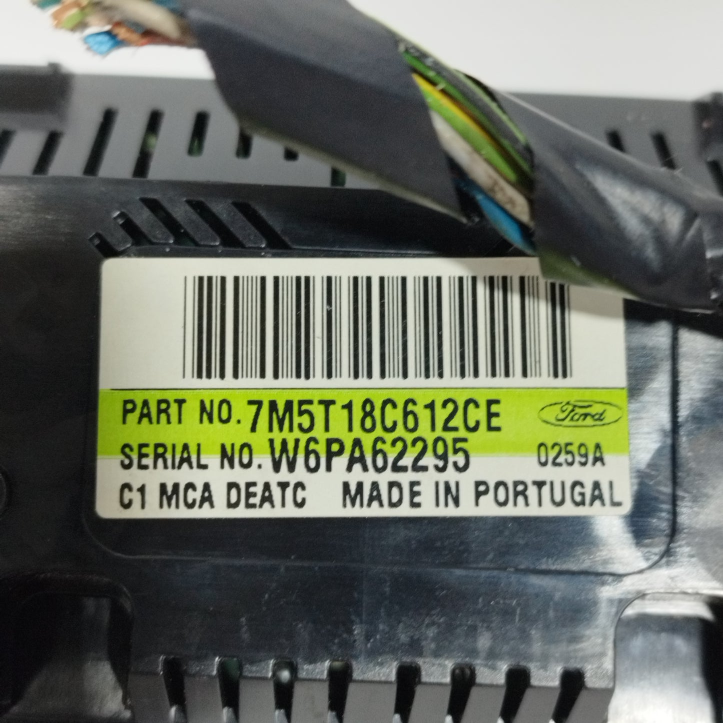 Pulsantiera A/C Ford Kuga 2010 Codice: 7m5t18c612ce ecoAC11380