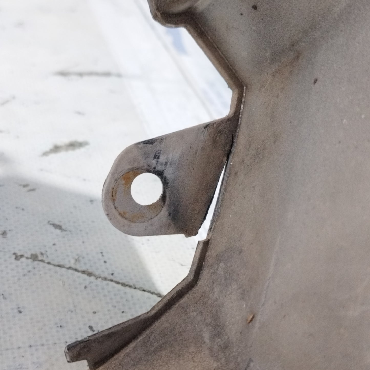 Rear mudguard left grey Smart ForFour 2005 ecoAC10197