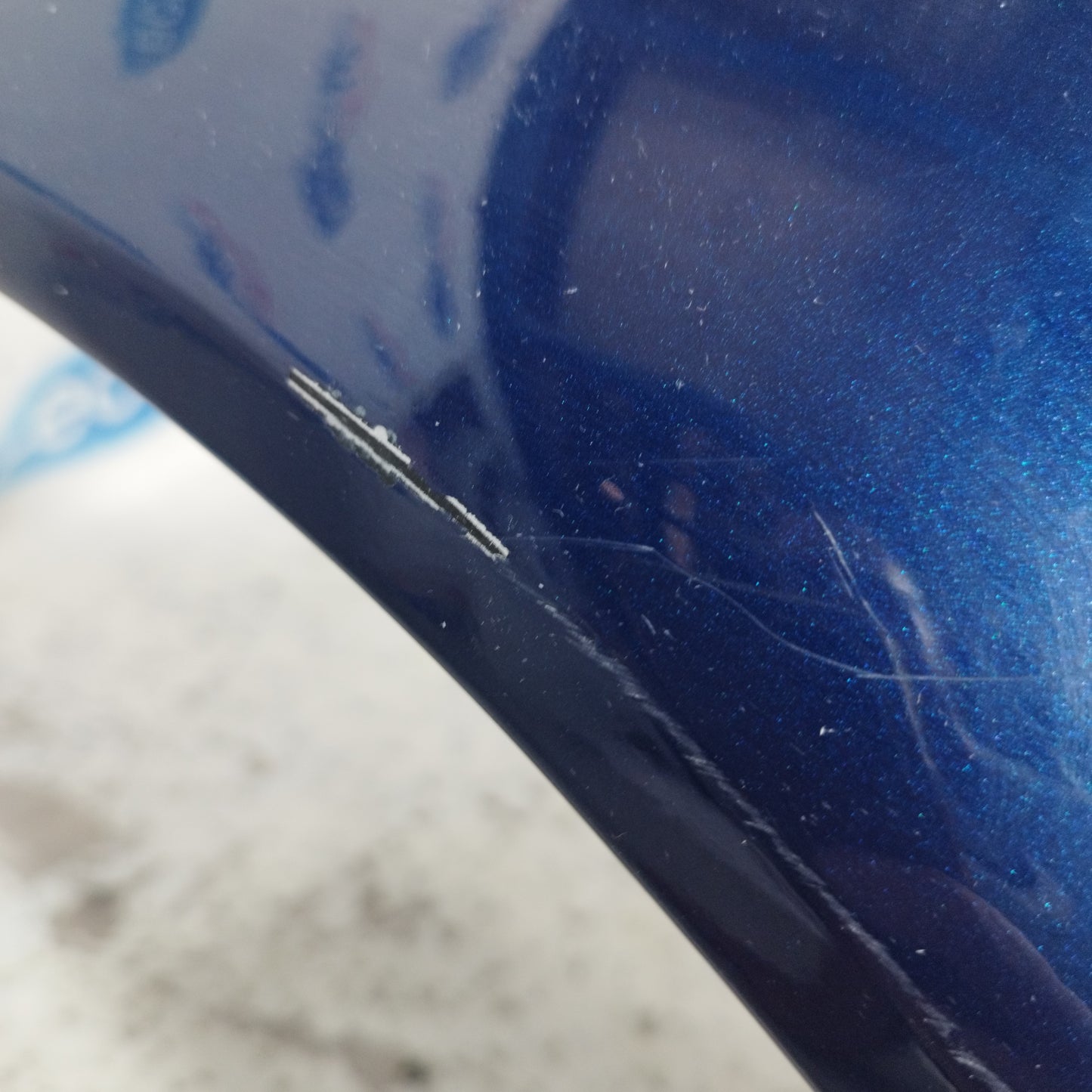 Parafango posteriore sx blu Smart Fortwo 450 2004 ecoAC9339