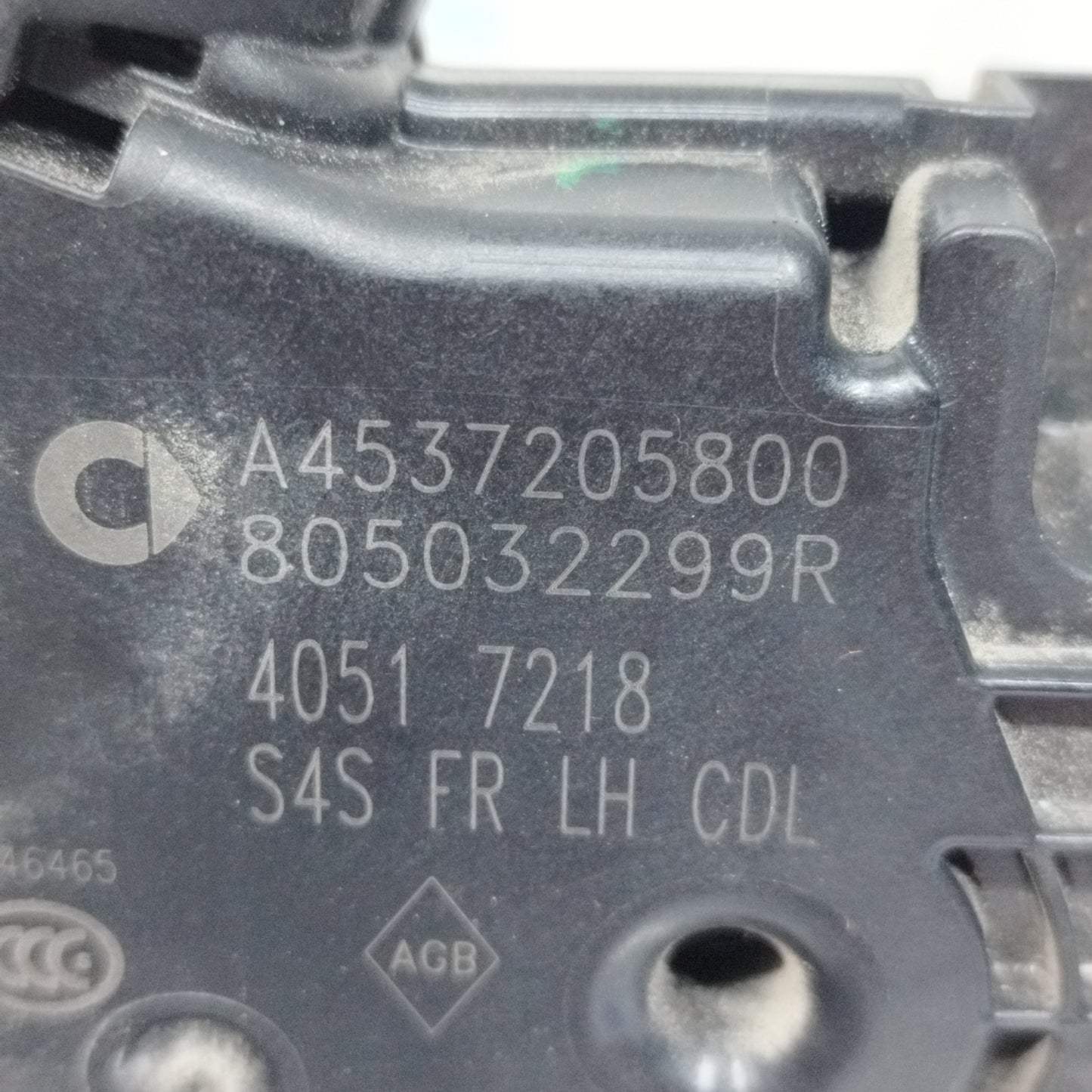 Serratura anteriore sx Smart ForFour 453 2015 Cod: A4537205800 ecoAC11234