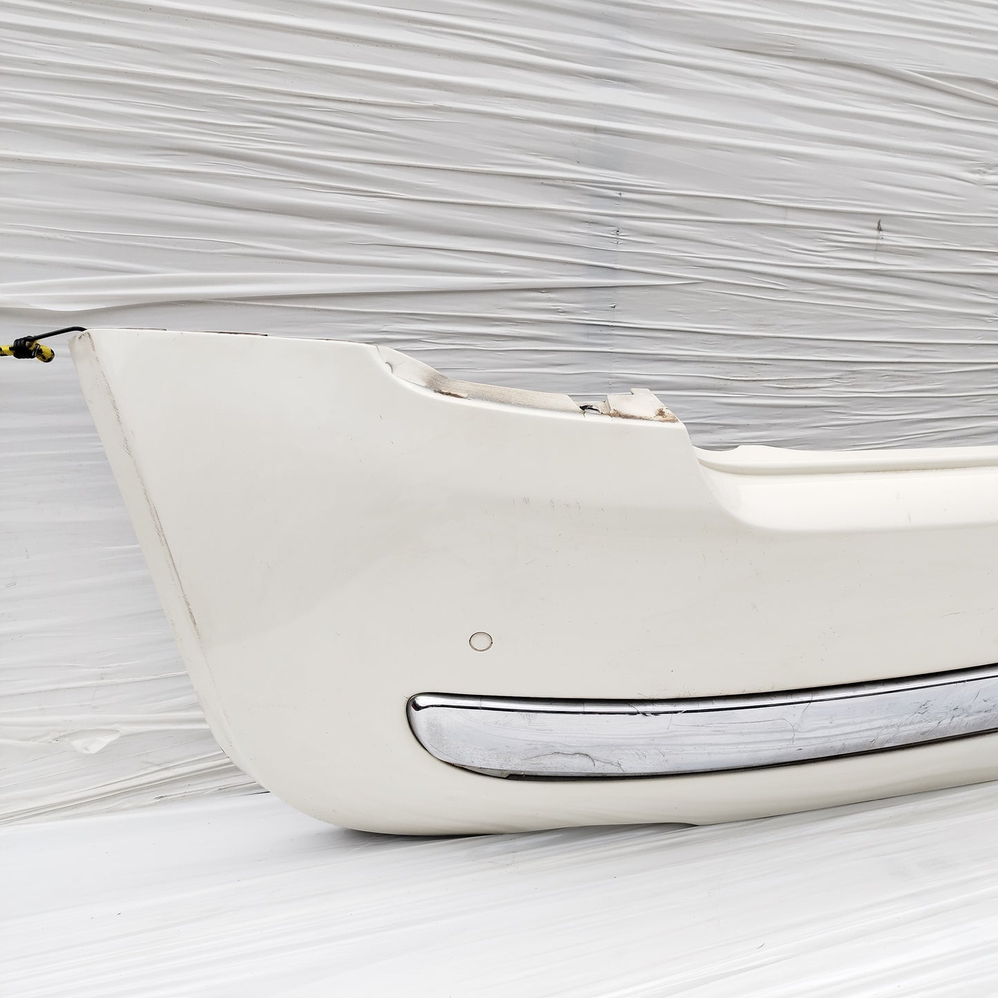 Paraurti posteriore bianco Fiat 500 2008 cod: 735425627 ecoAC15757