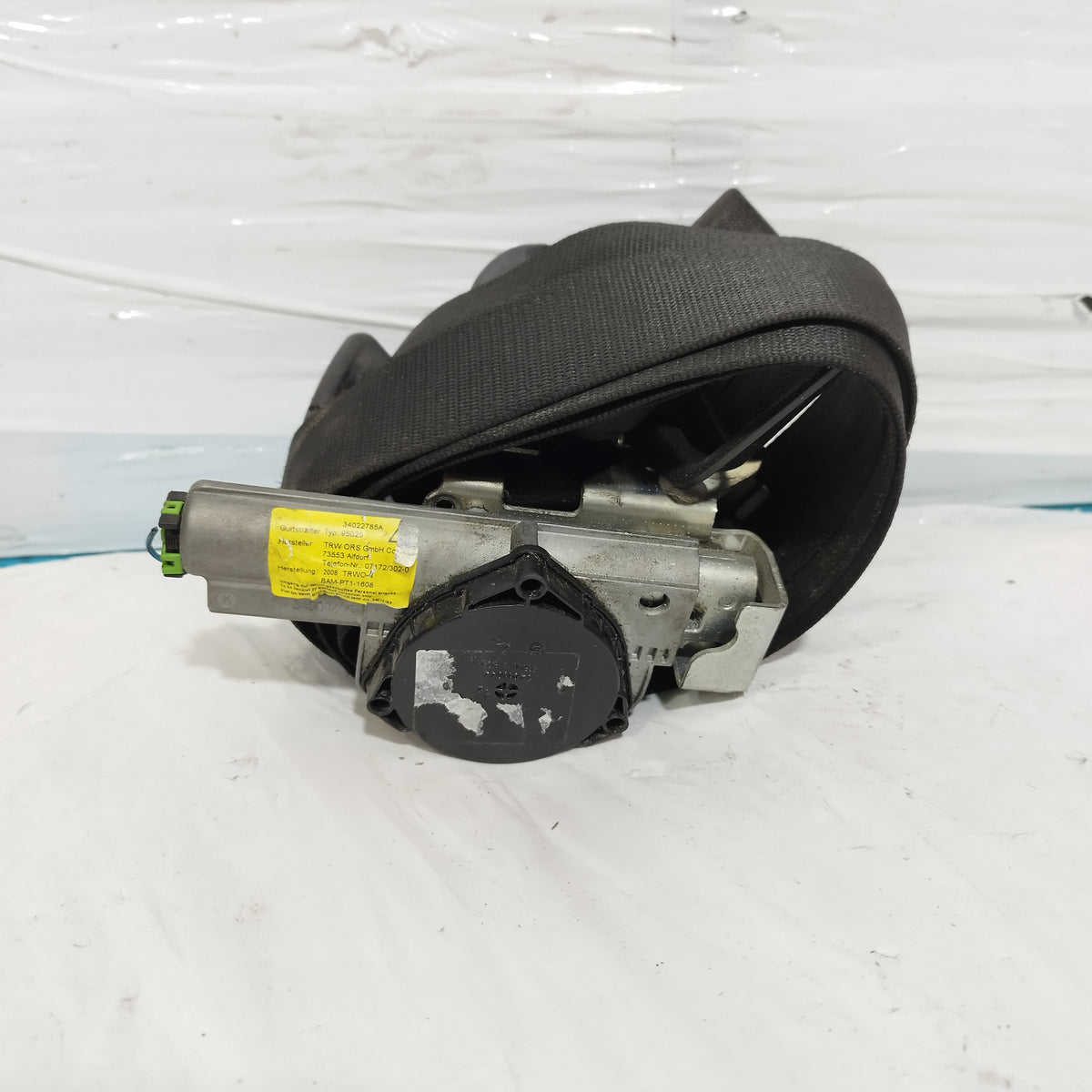 Cintura di sicurezza sx Fiat 500 2007-2015 cod: 34009495 ecoAC17030