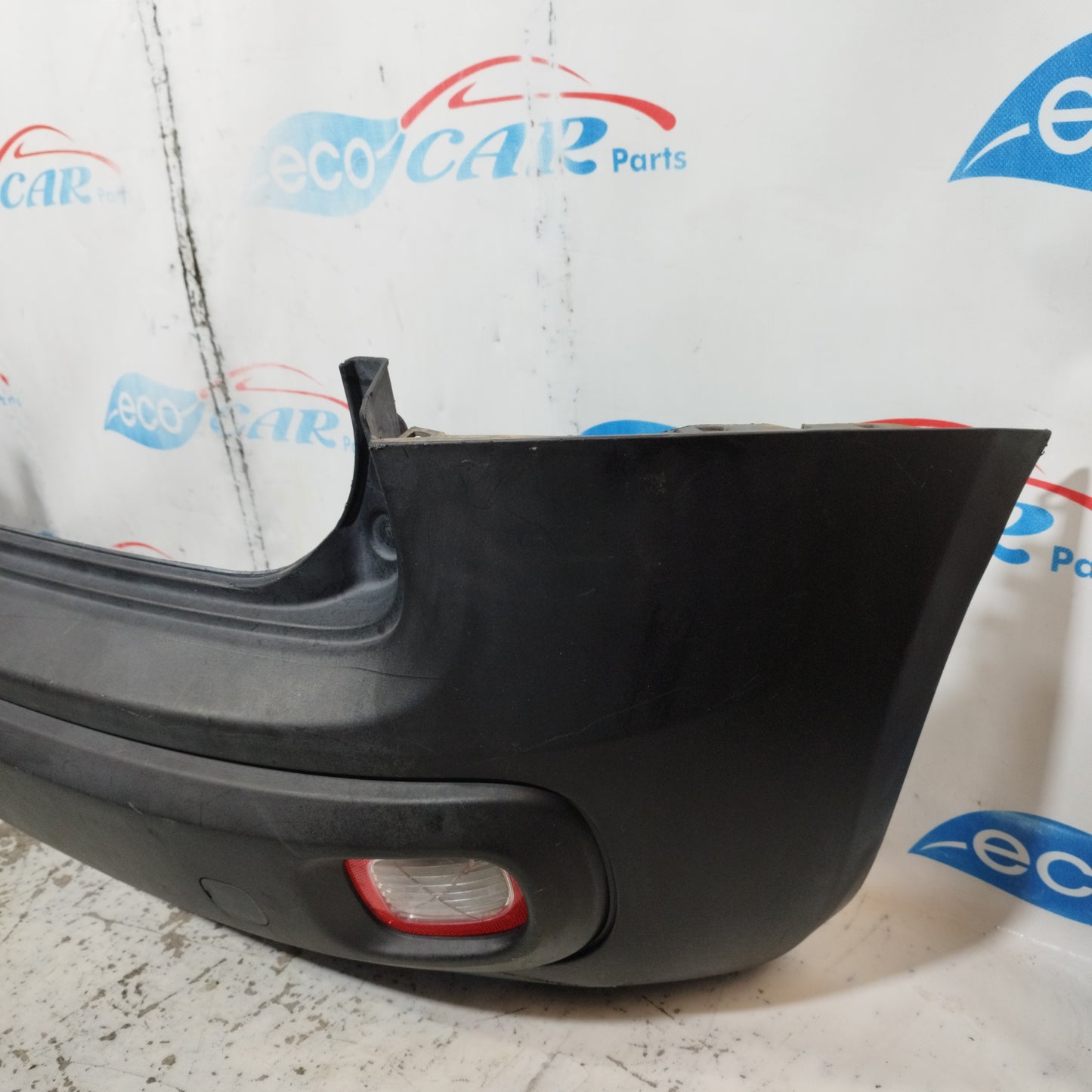 Schwarzer Kunststoff-Heckstoßfänger Fiat New Panda 2014 ecoAC10829