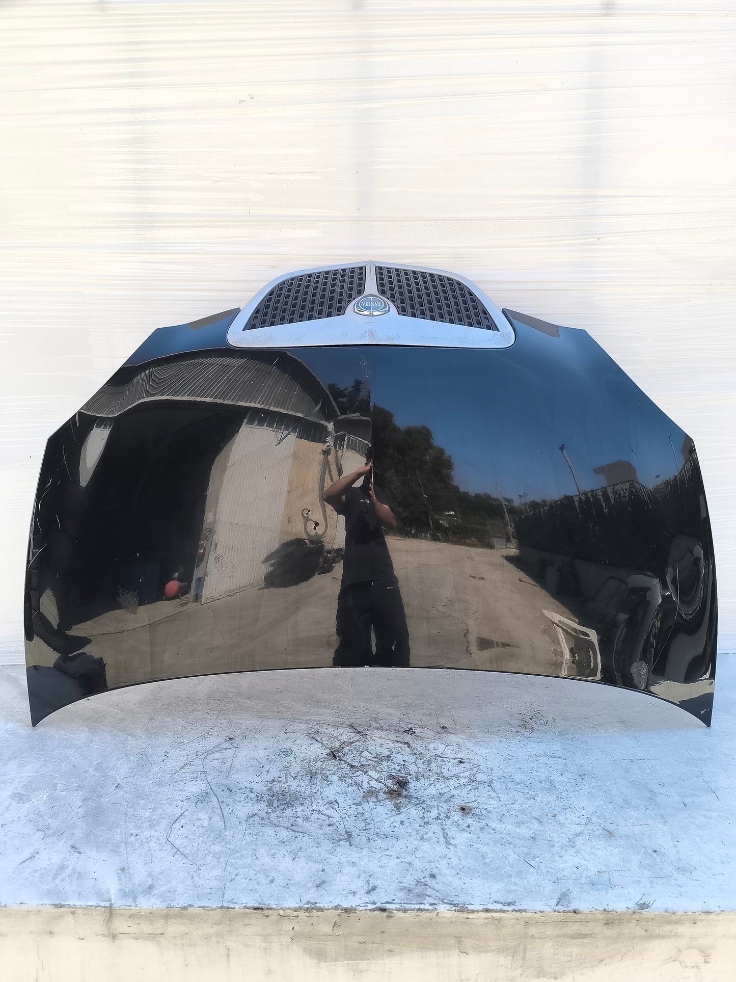 Cofano Lancia Ypsilon anno 2007 nero ecoAG8327