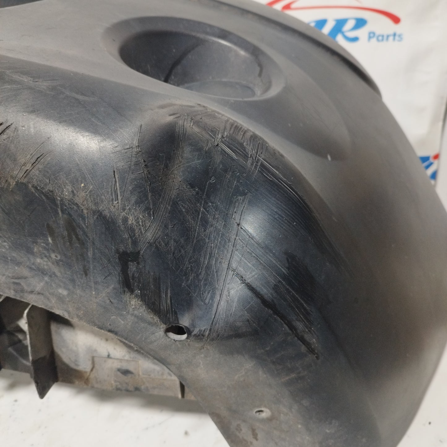 Front bumper black plastic Renault Kangoo 2008 ecoAC9045