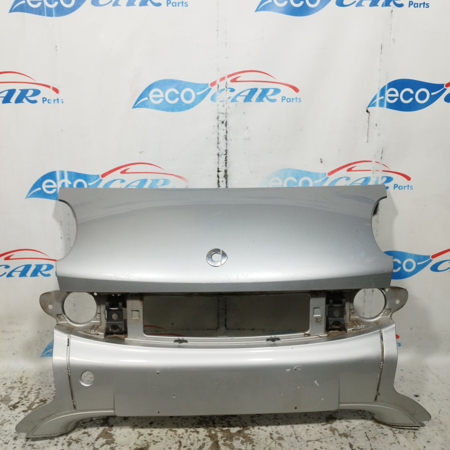 Paraurti anteriore centrale frigio argento Smart fortwo 450 2004 ecoAC10835
