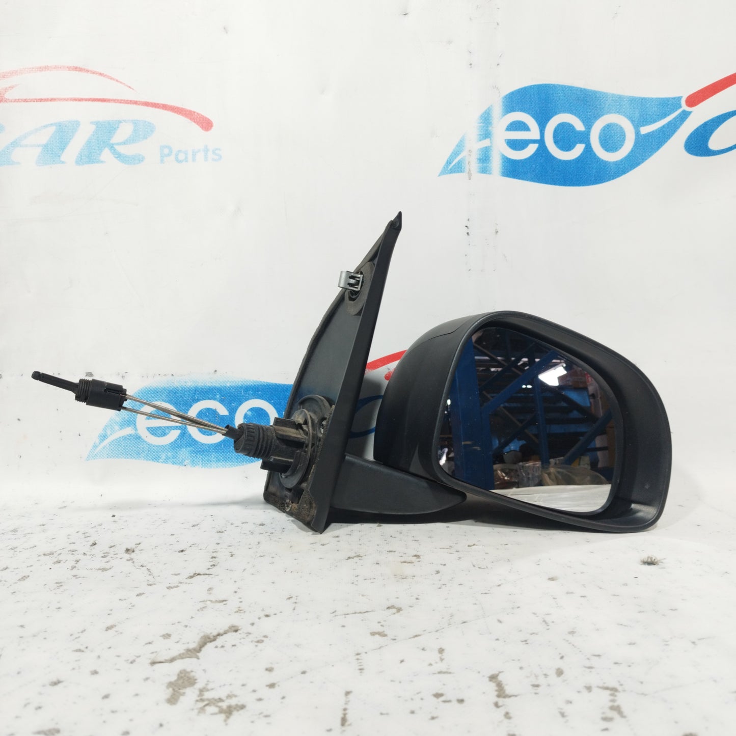 Specchietto manuale anteriore dx nero Fiat Panda 2010 ecoAC9869