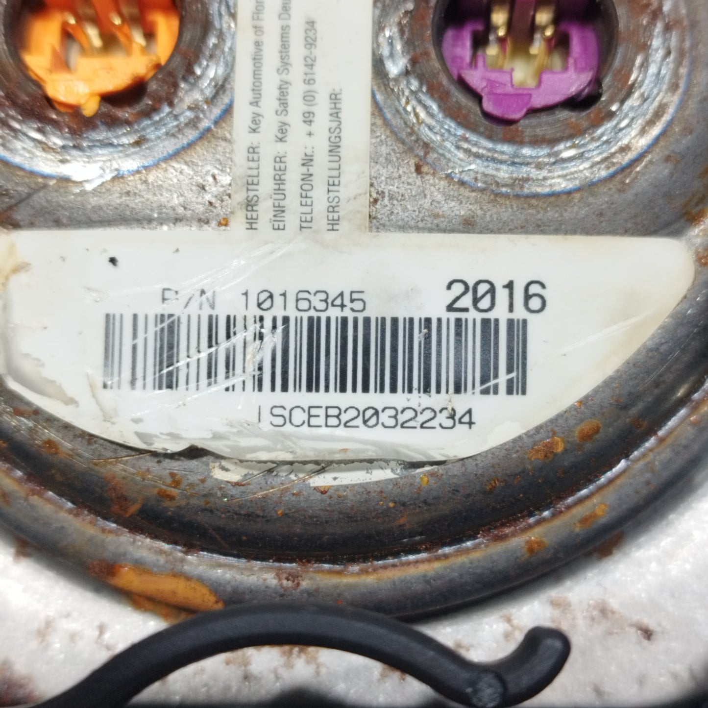 Steering Wheel Airbag Alfa Romeo Giulietta 2015 Code: 1016345 ecoAC11786