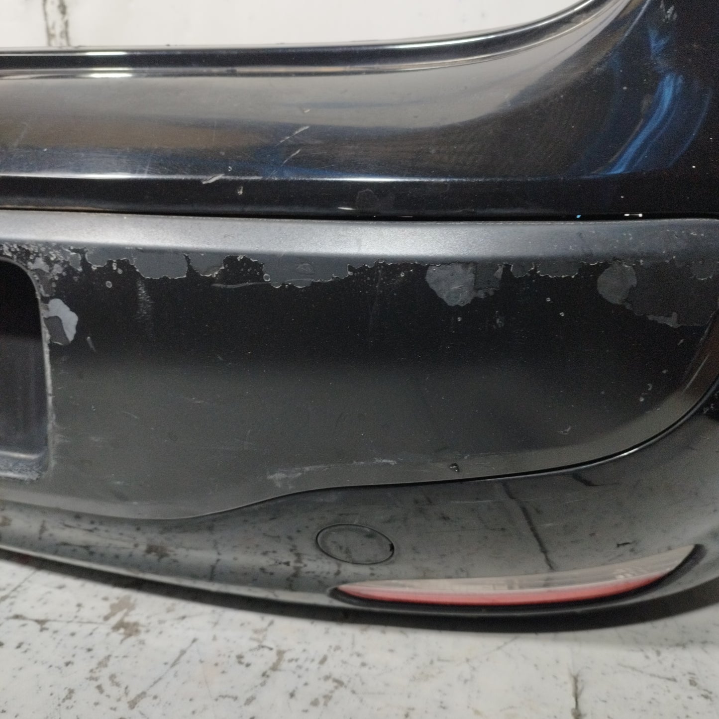 Black Rear Bumper Fiat Punto Evo 2012 ecoAC10400