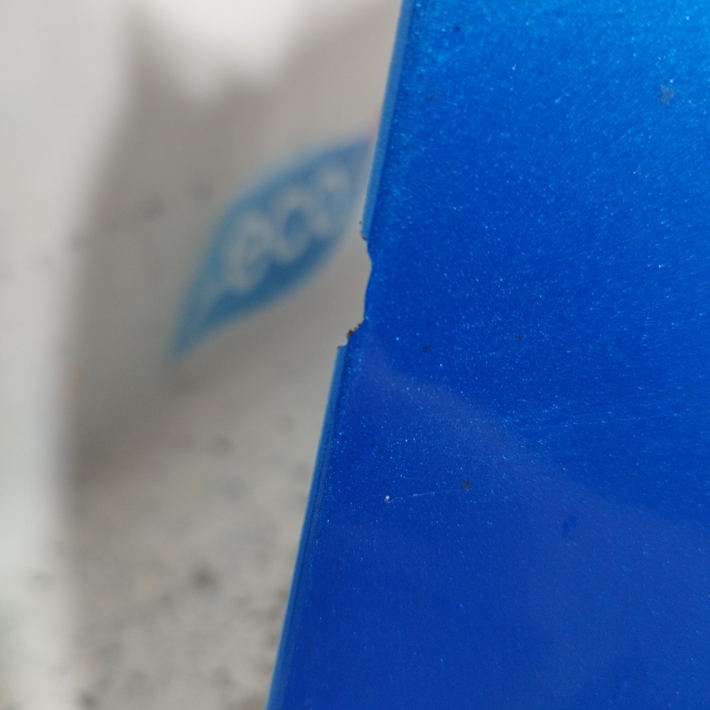 Electric blue rear fender right Smart fortwo 450 cabrio 2004 ecoAC9163