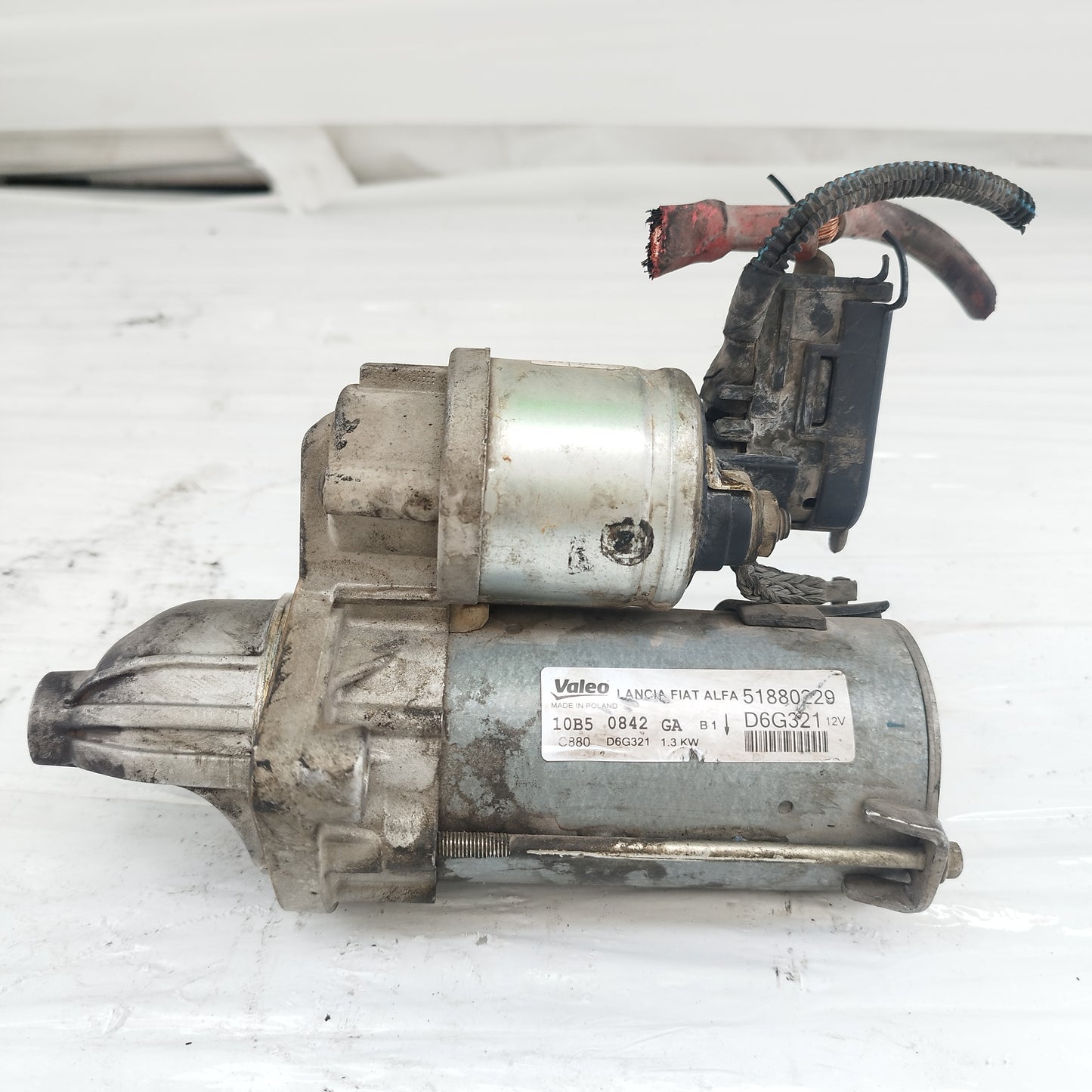 Motorino avviamento Fiat Grande Punto 1.3 MTJ 2001-2018 VALEO cod: 51880229 ecoAC16088