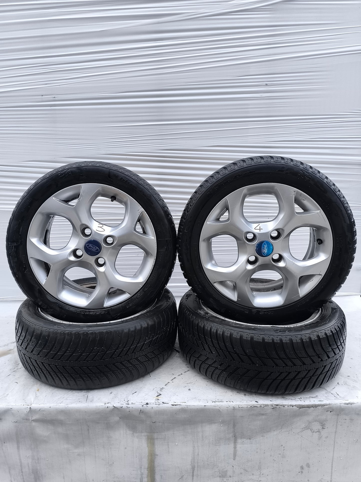 Cerchi e gomme Ford Fiesta anno 2012 ecoAG7914