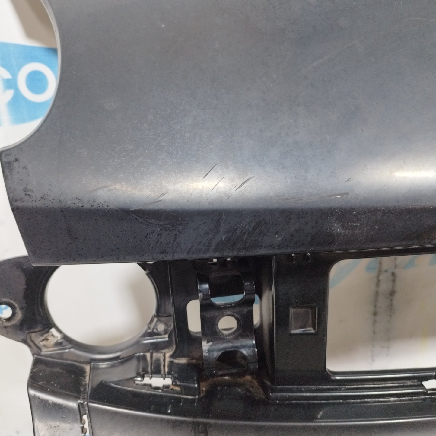 Black Front Center Bumper Smart Fortwo 450 2004 ecoAC10083