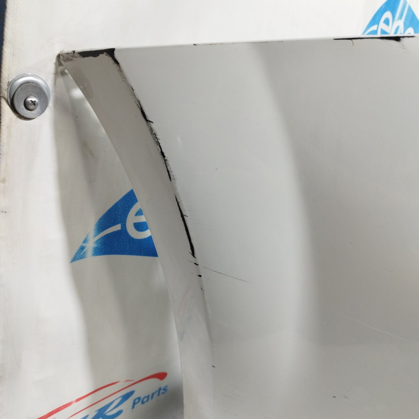 White Front Bumper Fiat Punto Evo 2012 ecoAC10011