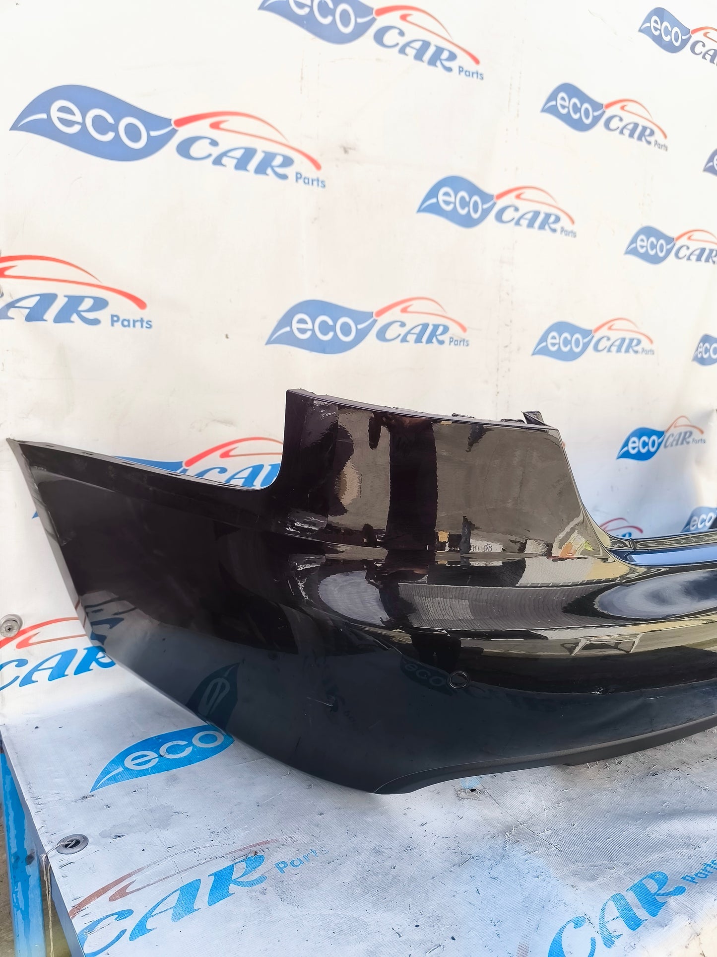 Schwarze Heckstoßstange Audi A4 B8 2010 Limousine ecoAG5753