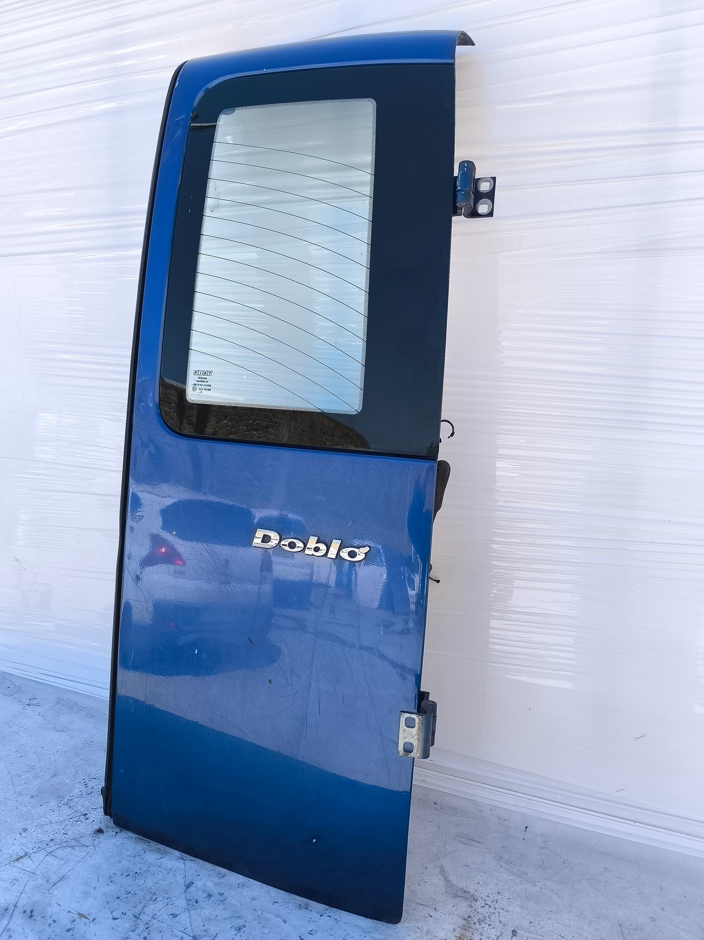 Sportello di carico posteriore dx blu Fiat Doblò (223) anno 2005-2010 Restyling ecoAG8195