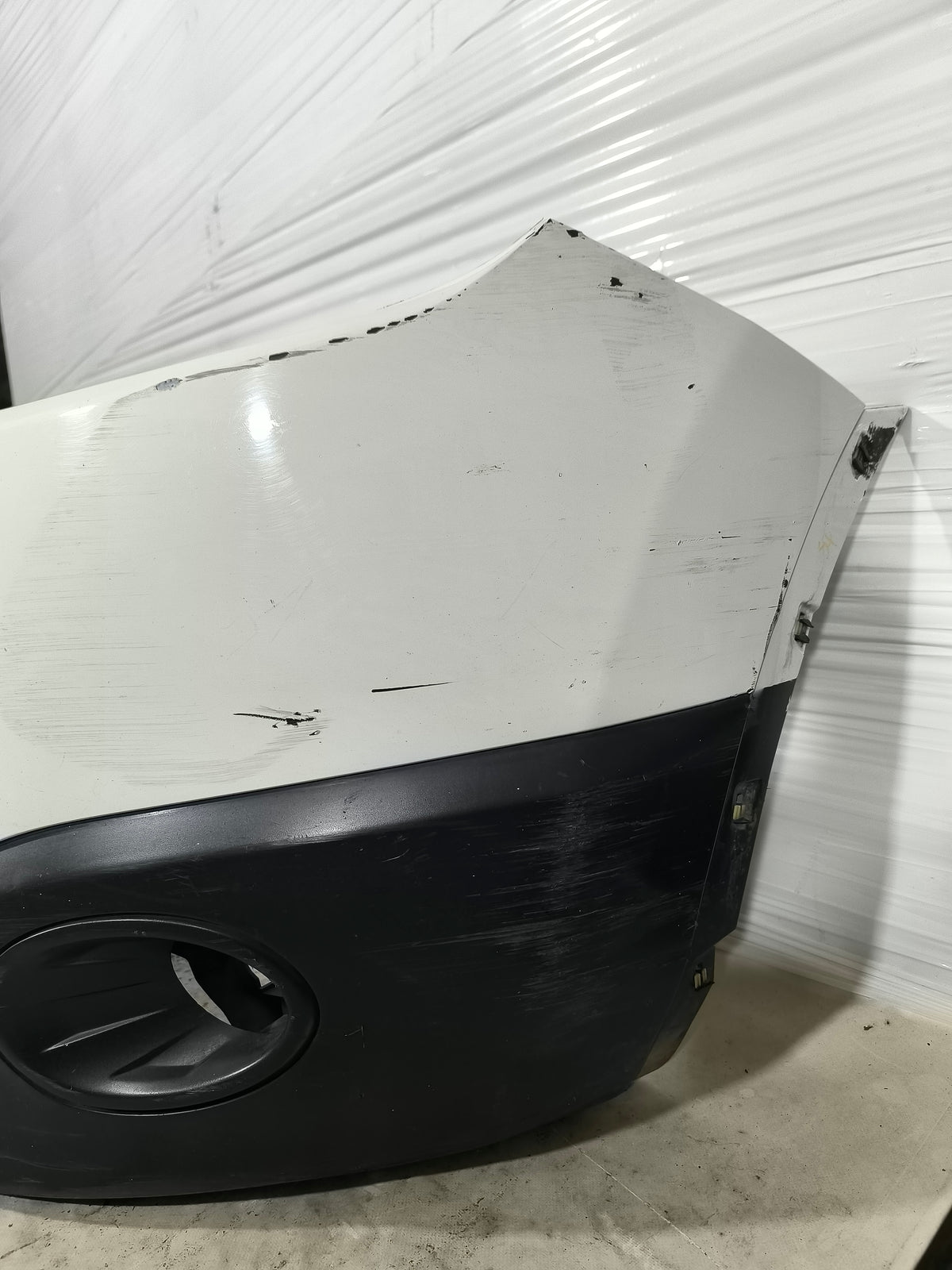 Paraurti anteriore bianco Nissan Qashqai (J10) 2010-2013 ecoAG9699
