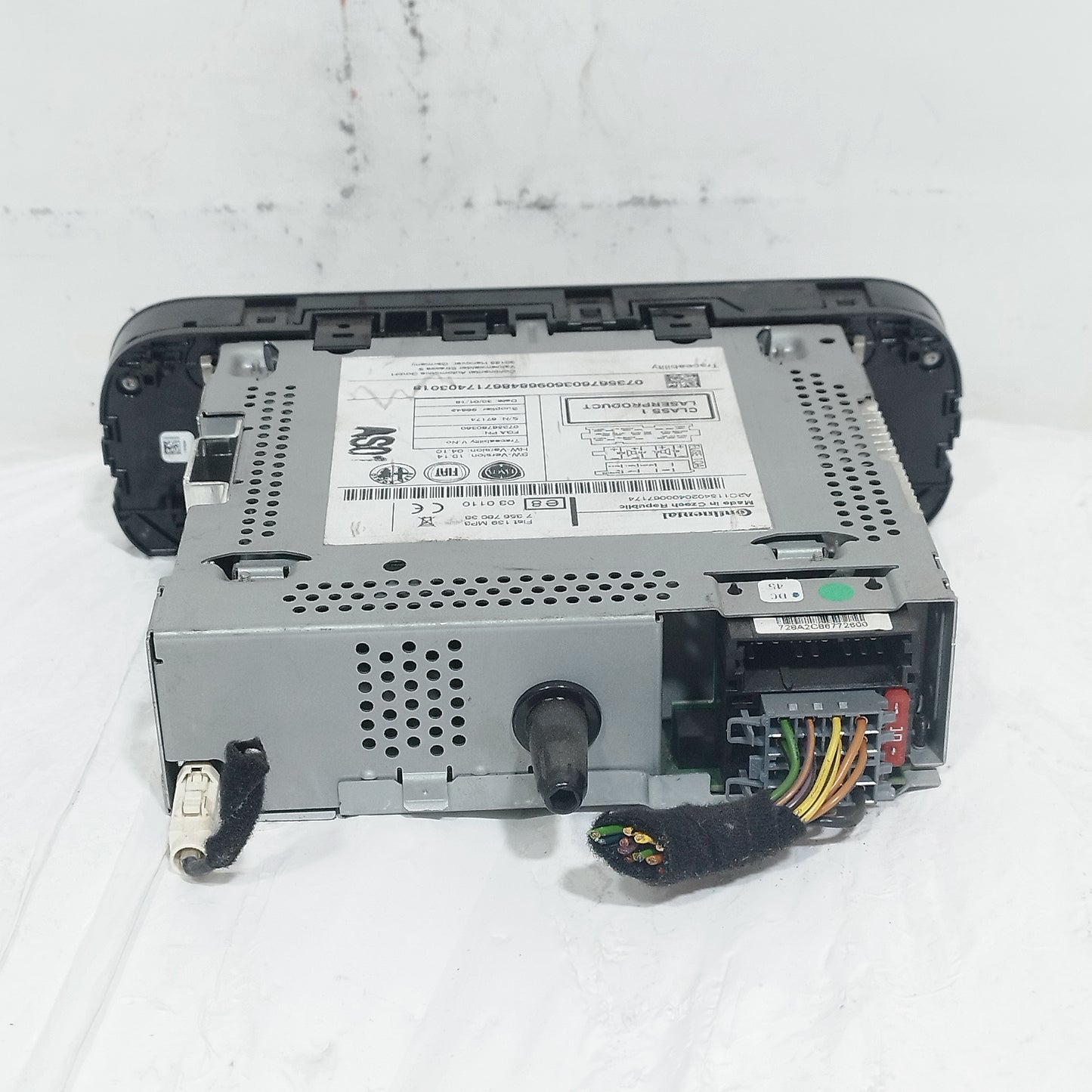 Autoradio Fiat New Panda 2015 cod: 0735670360 ecoAC14774