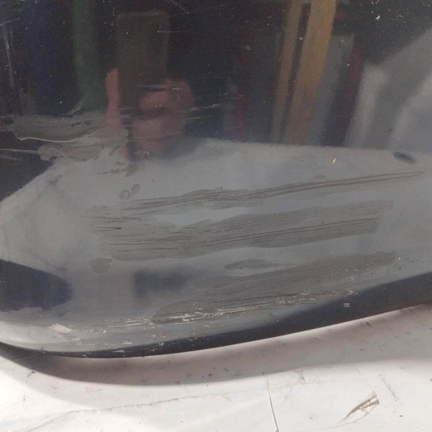 Dark blue rear bumper Opel Astra H SW 2007 ecoAC10814