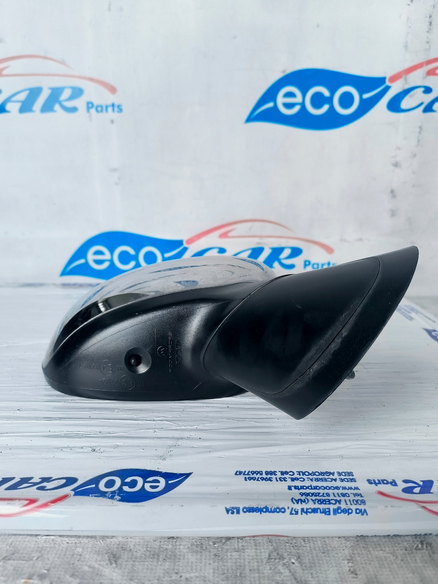 Rechter Chromspiegel Fiat 500 Baujahr 2008 Teilenummer e3011024 ecoAG6256