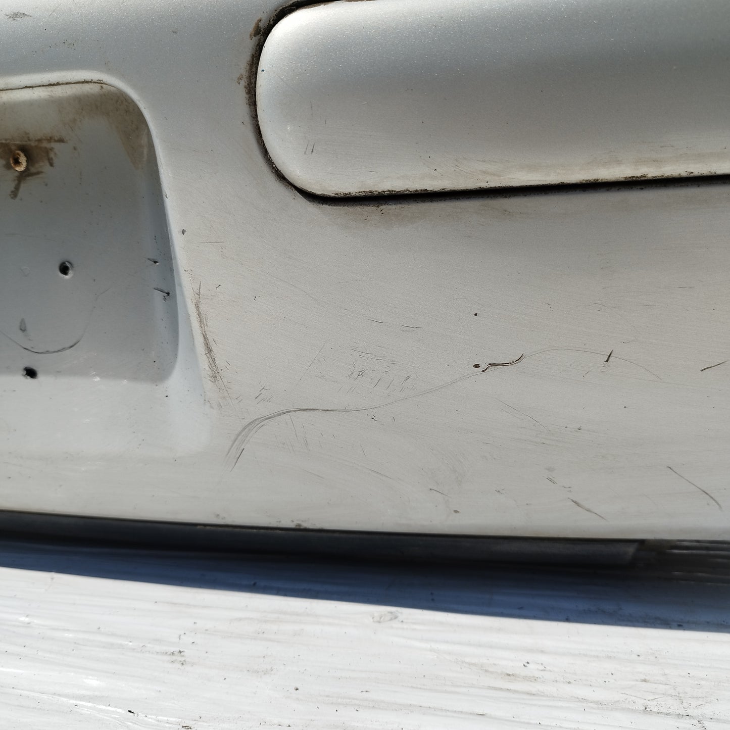 Paraurti posteriore grigio Volkswagen Golf IV Cabrio (1E7) 1998-2002 ecoDM142