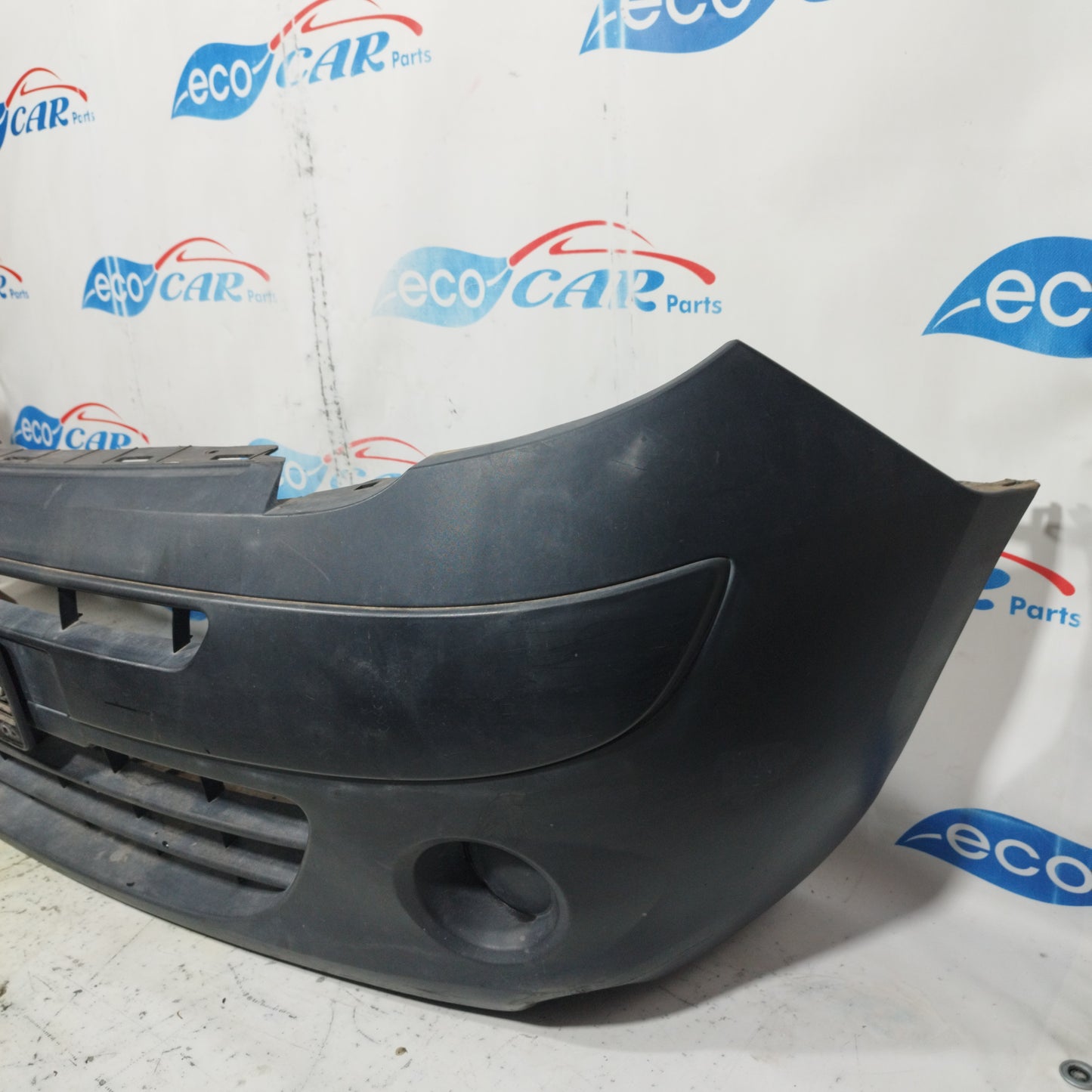Front bumper black plastic Renault Kangoo 2008 ecoAC9045