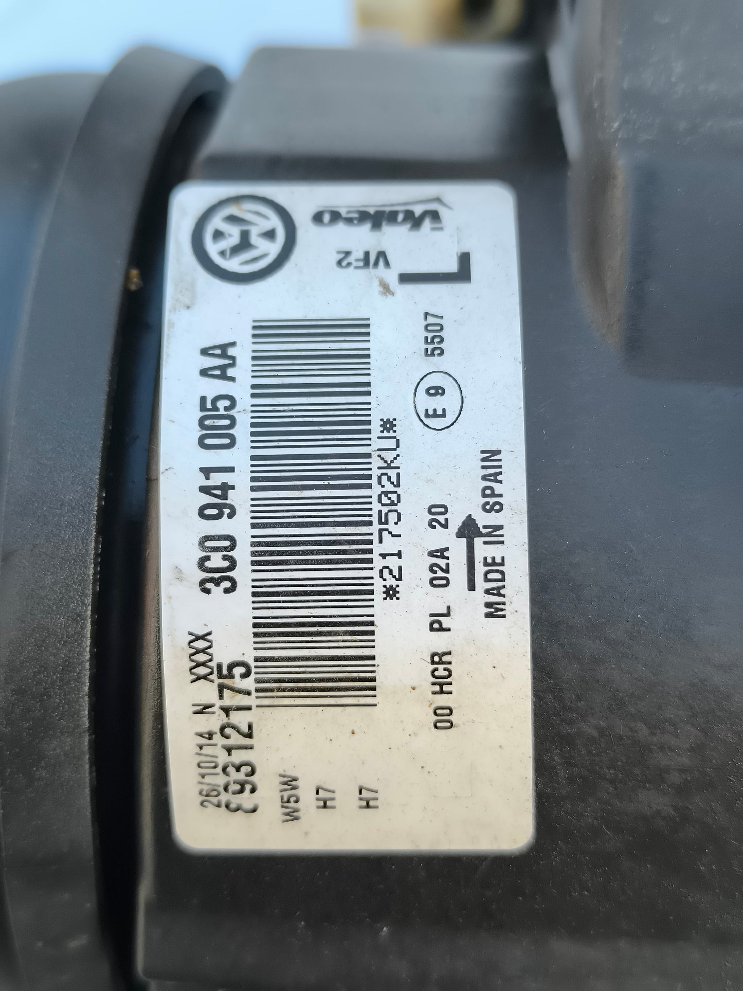 Fanale anteriore sx Volkswagen Passat B6 2007 ecoAG6081