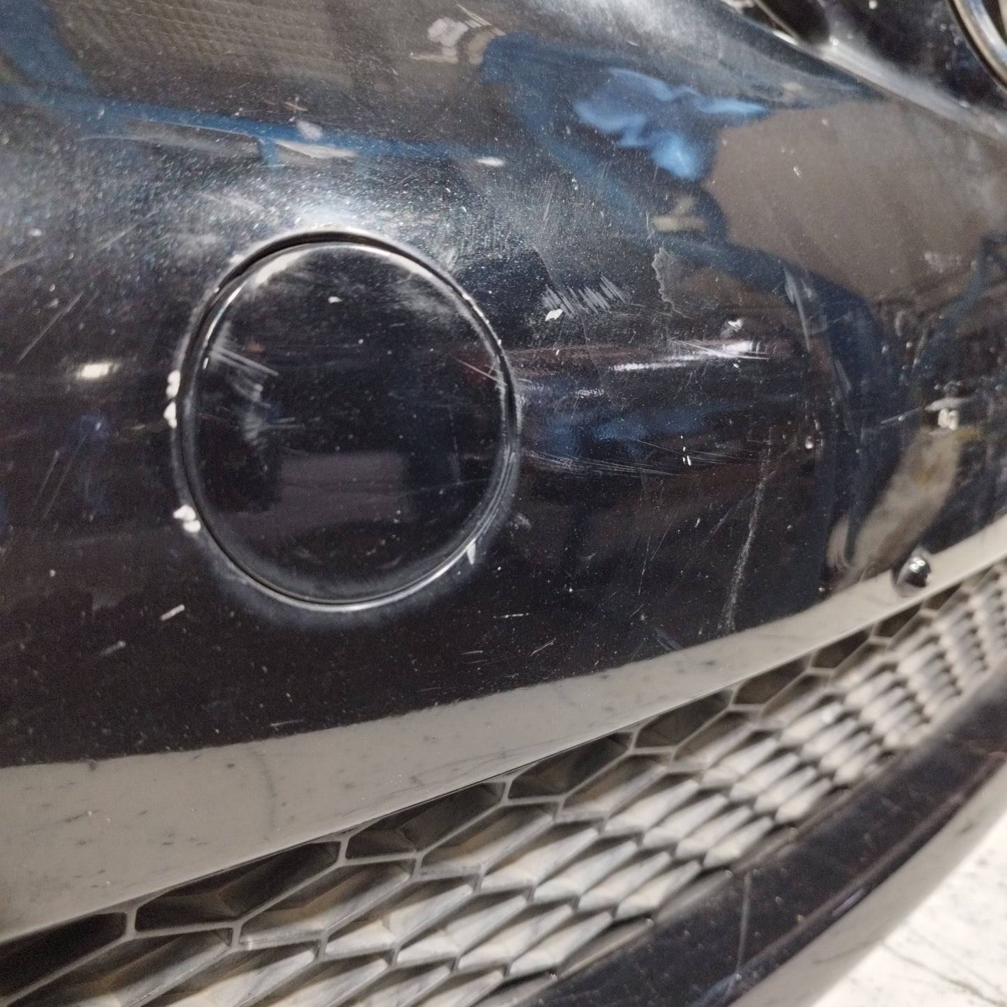 Black Front Bumper Toyota Aygo 2008 ecoAC8780