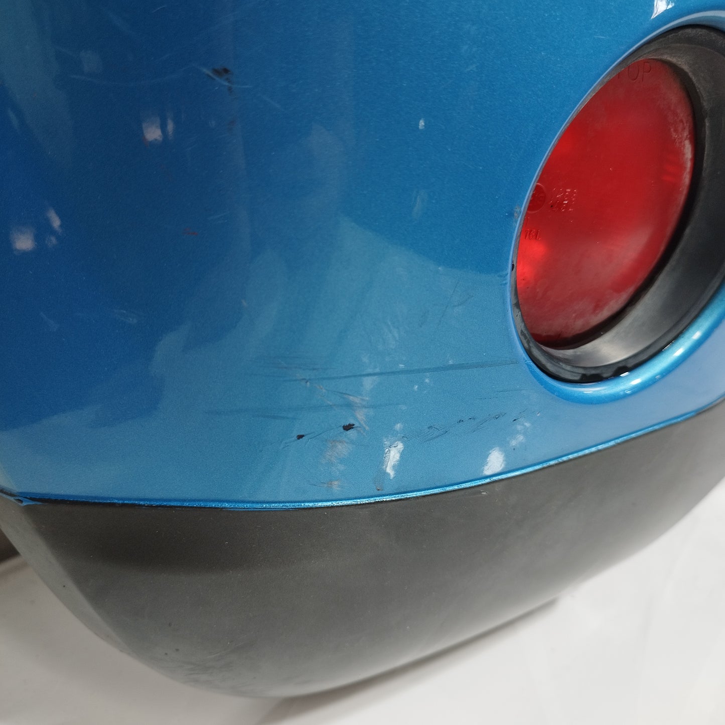 Heckstoßstange blau Chevrolet Matiz 2007 ecoAC14067