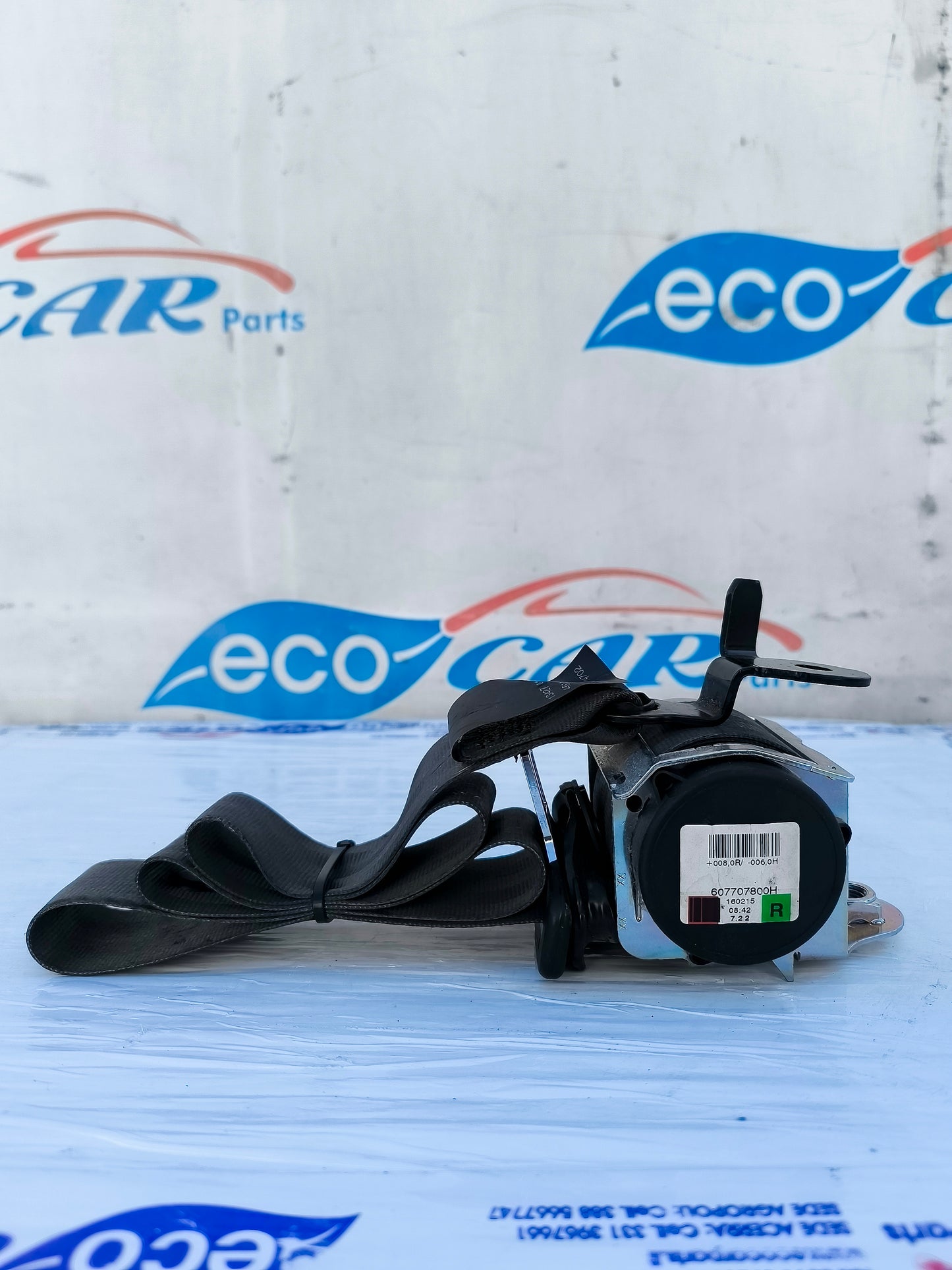 Front right seat belt Opel Corsa E cod.607707800h ecoAG6192