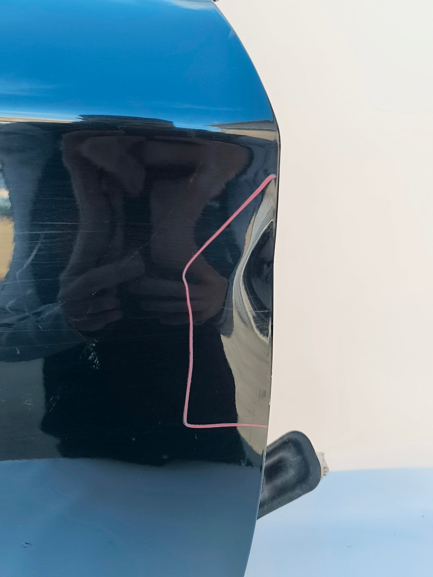 Front right door black Citroën C4 year 2011 ecoAG6472