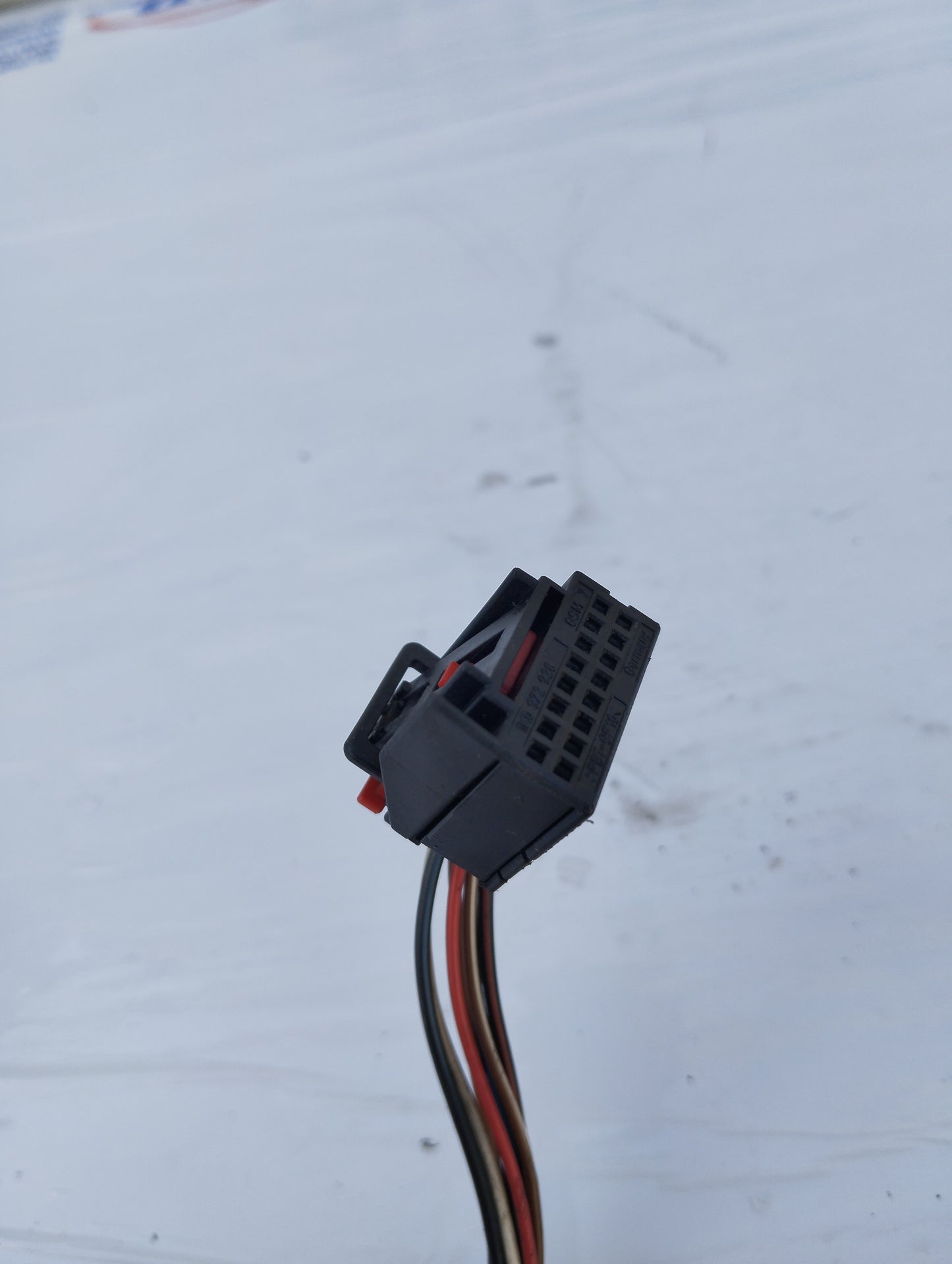 Schwarzer linker elektrischer Außenspiegel Audi A3 8P1 2004 9-adrig ecoAG5667