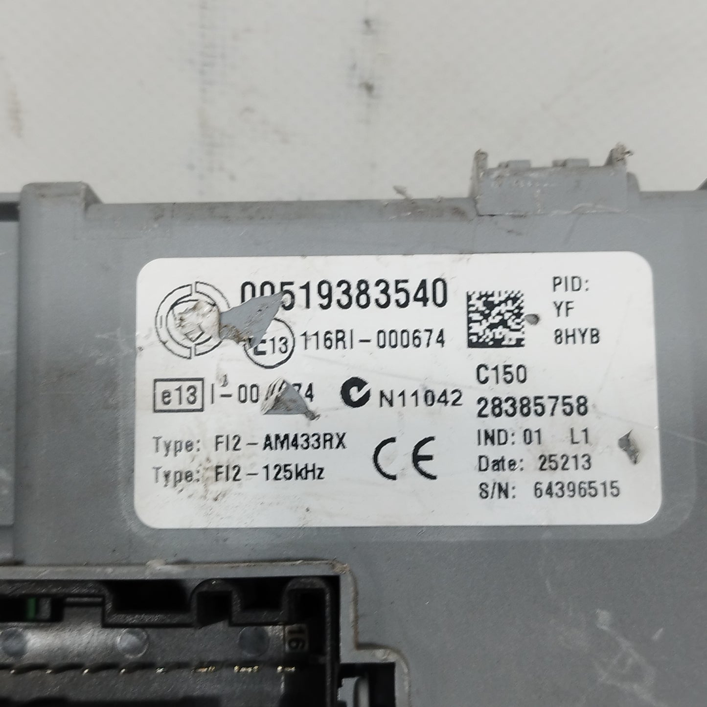 Zündkit Opel Combo 1.6 MTJ 2013 Teilenummer: 55259270 ecoAC12940