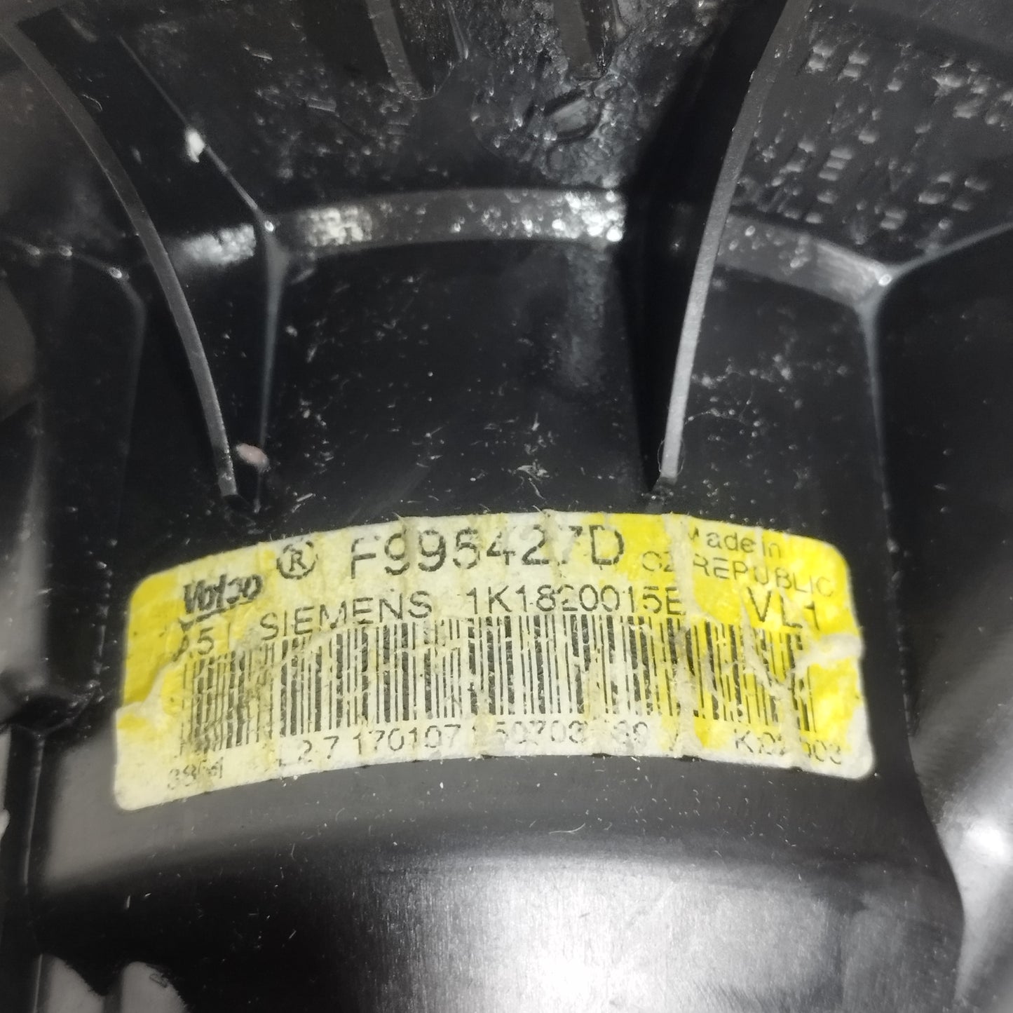 Ventola stufa abitacolo Volkswagen Touran 2003-2010 cod: 1K1820015E ecoAC15484
