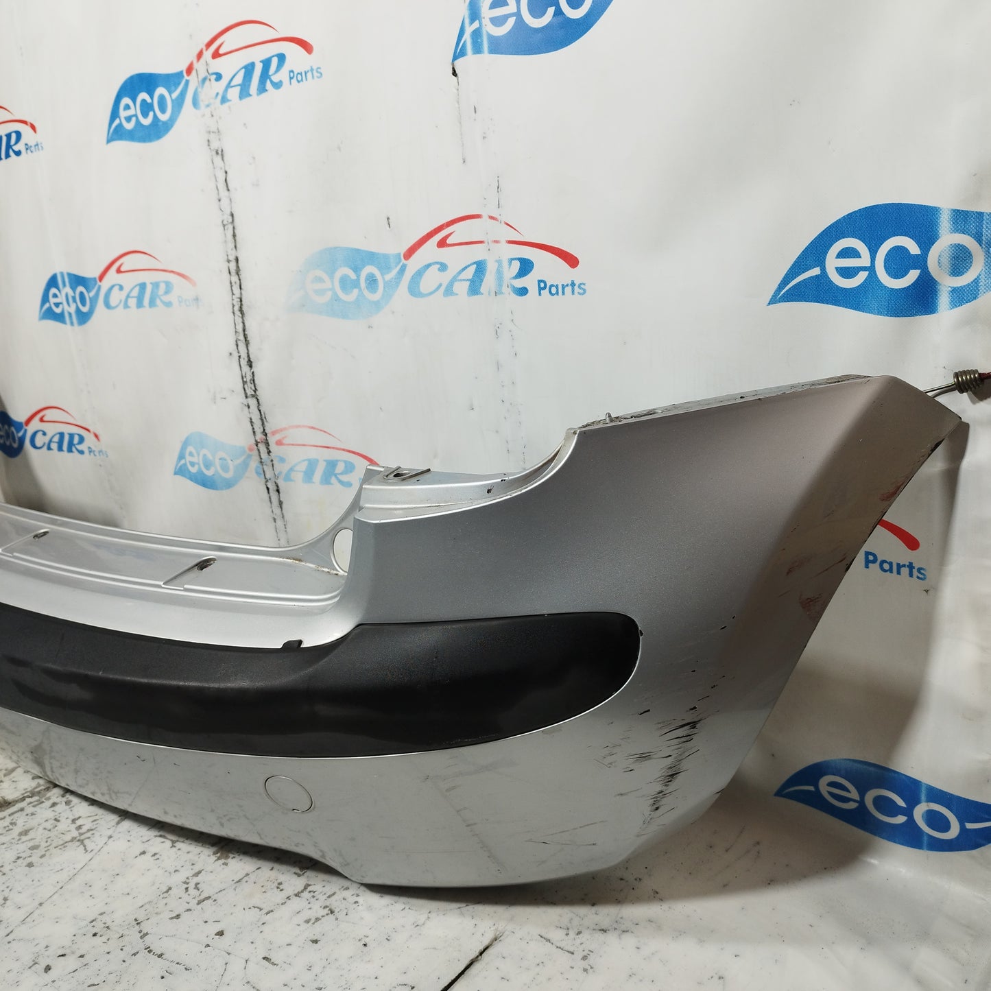 Heckstoßstange silbergrau Lancia Musa 2005 ecoAC10444