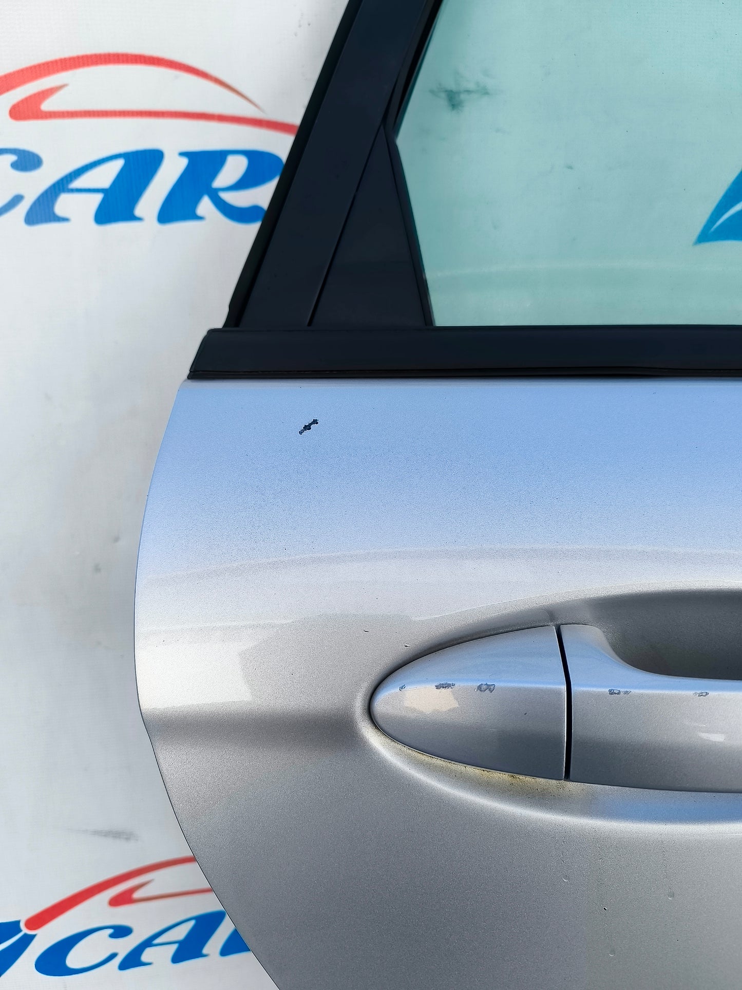 Rear right door silver grey Ford Fiesta 2011 ecoAG6060