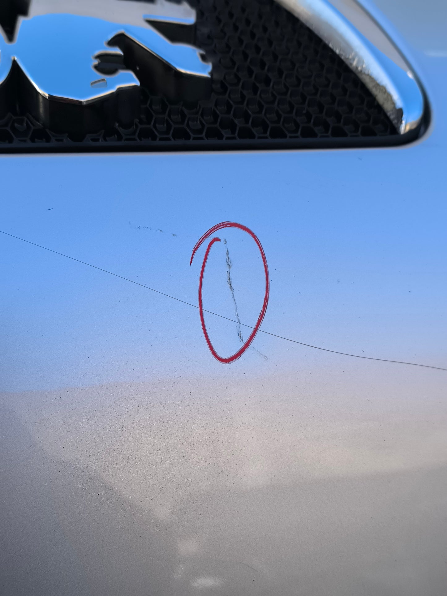 Cofano grigio argento Peugeot 107 anno 2009 ecoAG8051
