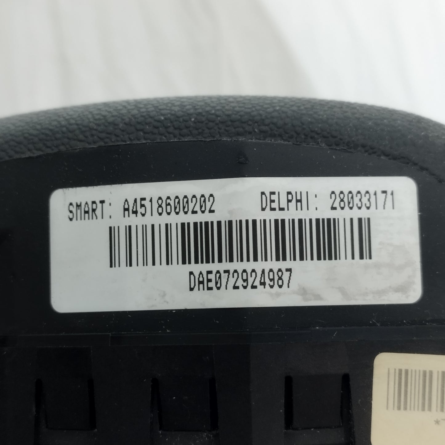 Airbag volante Smart Fortwo 451 2007-2015 cod: A4518600202 ecoAC15742